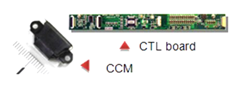 L型 タッチパネルモジュール